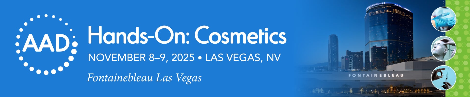 Hands-On: Cosmetics | November 11-12, 2023 | Scottsdale, AZ
